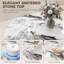 Artistic Sintered Stone Coffee Table with Leveling Pads for Living Room Decor