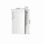Armoire à pharmacie 20 po x 26 po avec miroir à fixation en surface ou salle de bain encastrée en aluminium