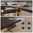 63" L-shaped Electric Height Adjustable Standing Desk with Headphone Hook for Home Office,Desk With Memory Controller,Easy to Assemble-114577018-114229057