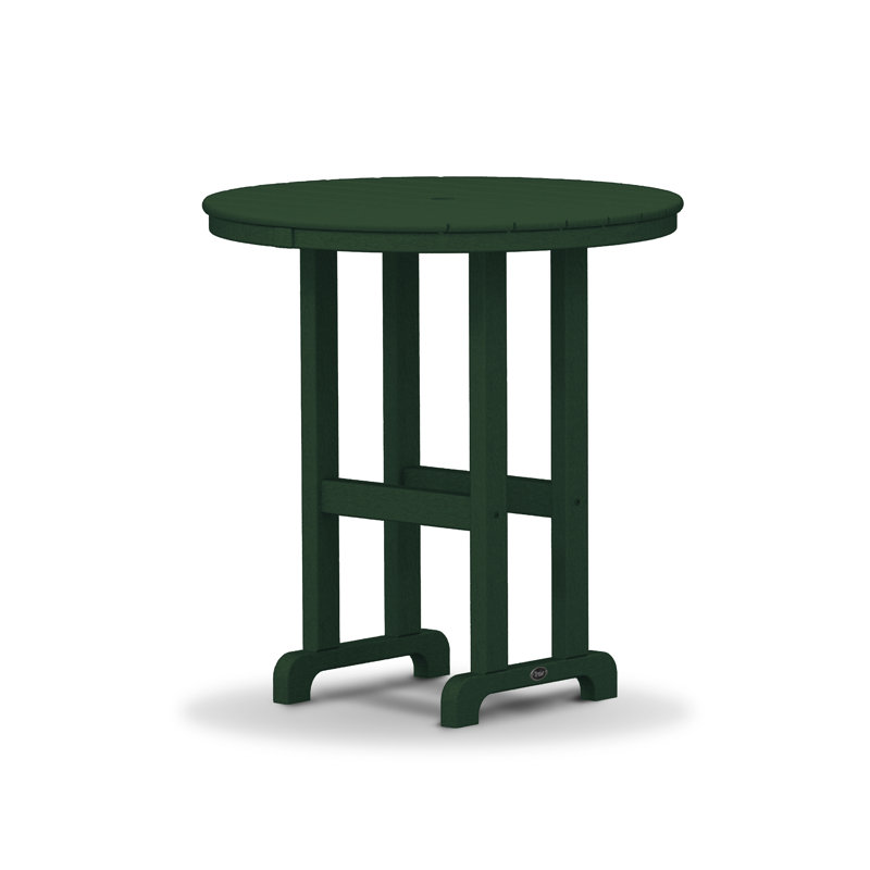 Table de comptoir ronde 36 "Monterey Bay, Forêt tropicale, l 36 po x L 36 po x H 37 po