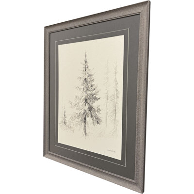 Elegant Pine II Framed Art