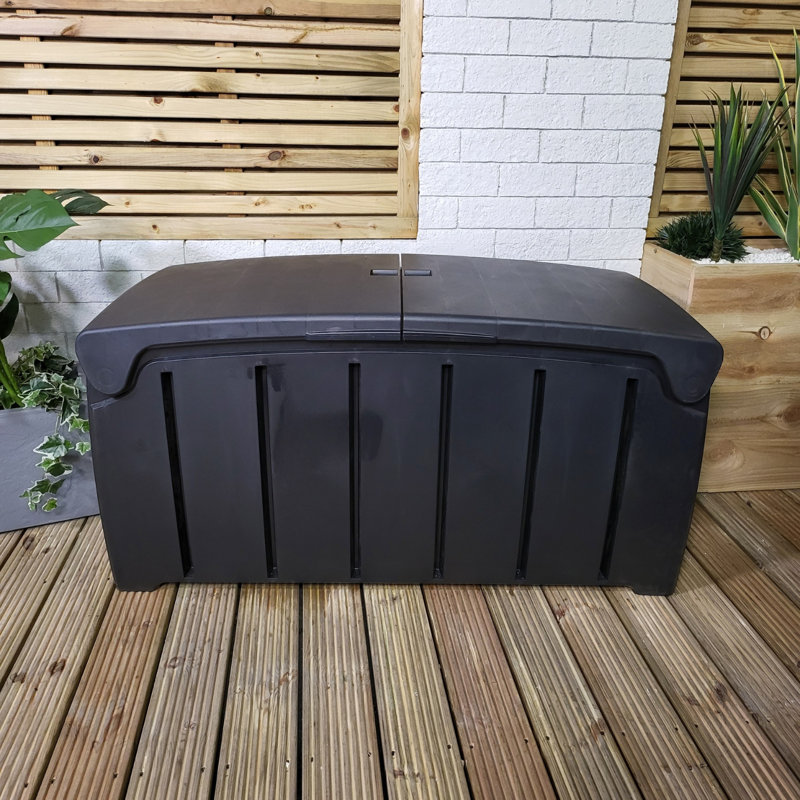 Samuel Alexander 115cm W Plastic Deck Box in Black