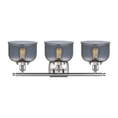 Ballston Urban Bell 8" - 3 Light 28" Bath Vanity Light