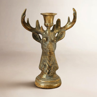 Arsdale Resin Candlestick Holder