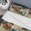 Playful Floral Tropical Birds - Ensemble de housse de couette floral - Polyester en microfibre-2090201680