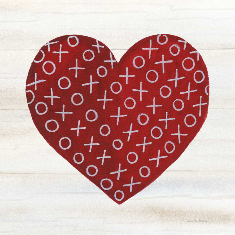 Rustic Valentine Heart IV, H 30 po x l 30 po