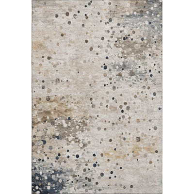 Premium Machine Washable Ansley Abstract Rug