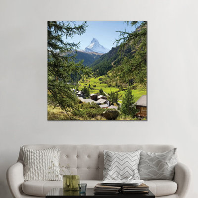 " Zermatt Valley With View Of The Matterhorn " by Jan Becke