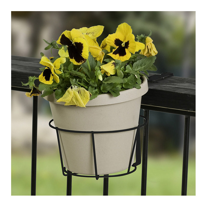 Pot de fleurs urne en acier Fuller