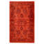 Overdyed One-of-a-Kind Rectangle 2'7" X 4'3" Hand Knotted Area Rug