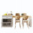Kitchen Island With Extendable Dining Table-2124716390