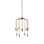 12 - Light Antique Brass Cluster Pendant