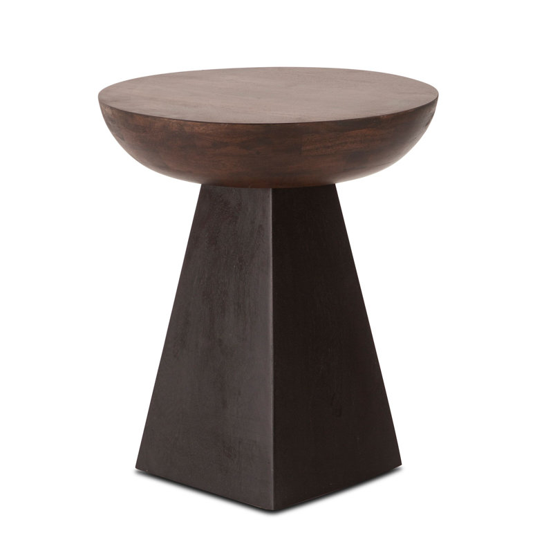 Palm Desert Solid Wood End Table