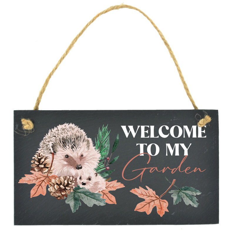 Luisella Stone Animals Garden Sign