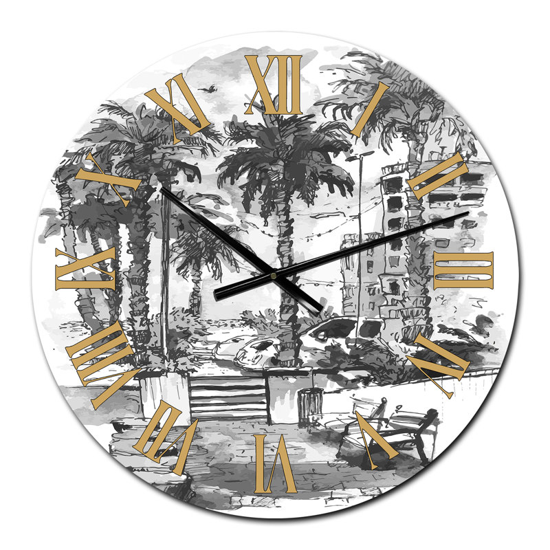 Horloge murale surdimensionnée, Petit