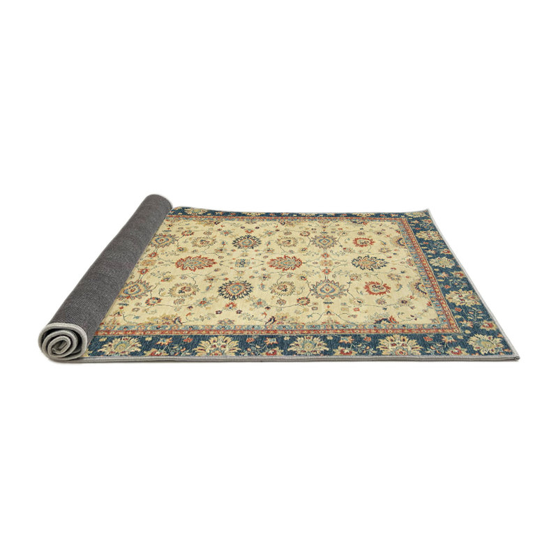 Tapis abstrait moderne 2695, Rond 5 pi