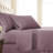 Southshore Fine Linens Vilano Extra Deep Pocket Pleated Sheet Set, Double-Brushed Microfiber 21-Inch Deep Pocket Sheets with Pleated Hem, 2 Pillowcases, King, Lavender-2016060811-2016060805