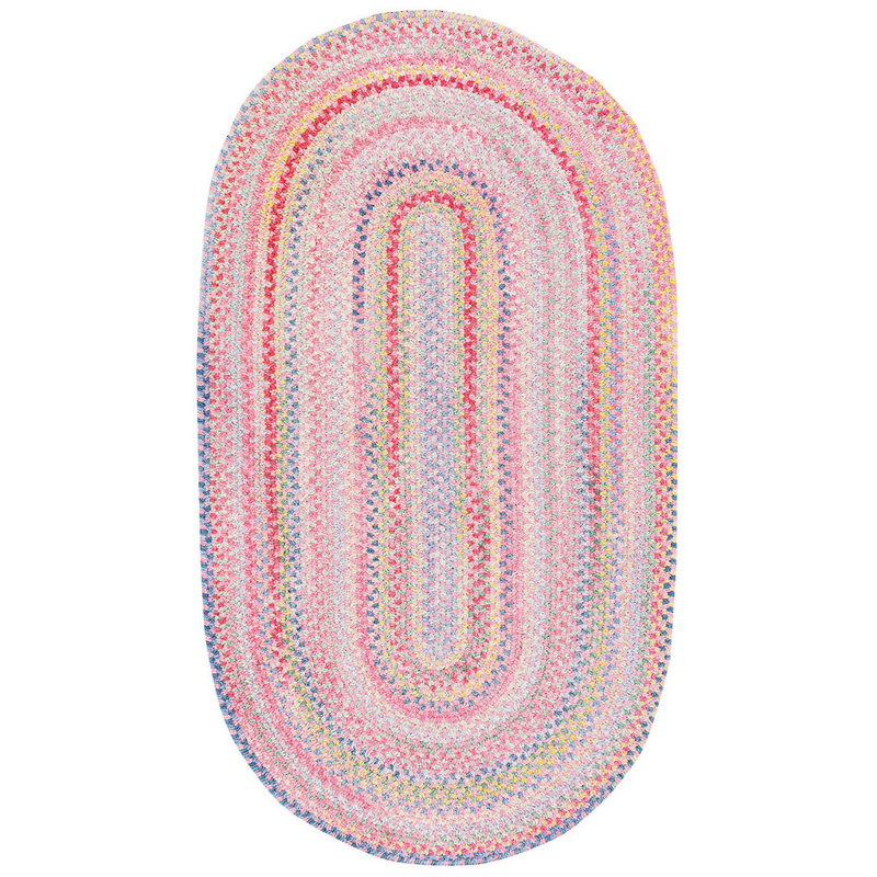 Aaru Cotton Indoor Rug, Oval 20" x 30"