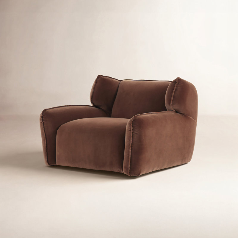 Garland Swivel Club Chair, Surrey Ochre Performance Velvet