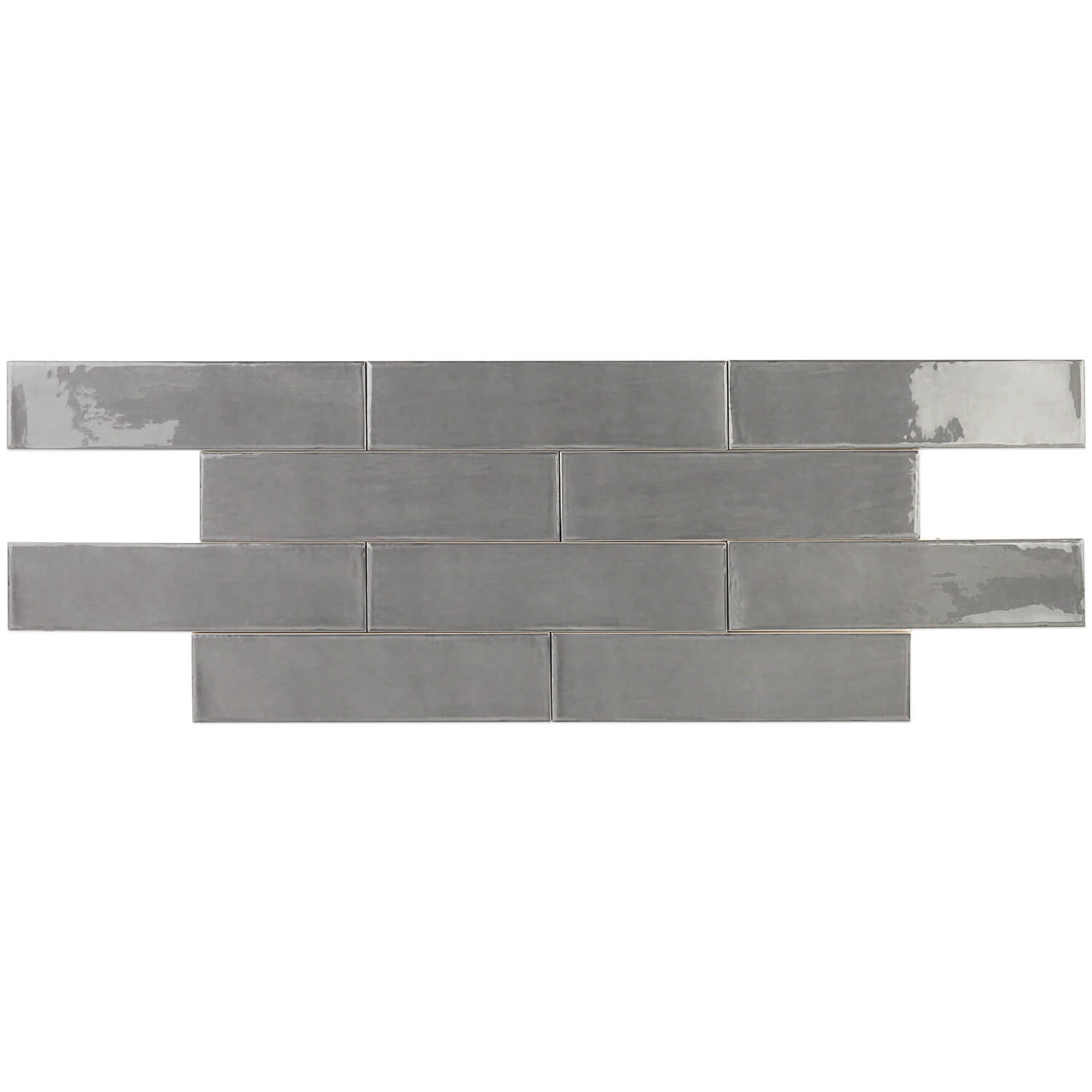 Trending 3" x 12" Ceramic Subway Tile, Charcoal