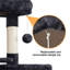color Large Multi-Purpose Cat Tower-643872604