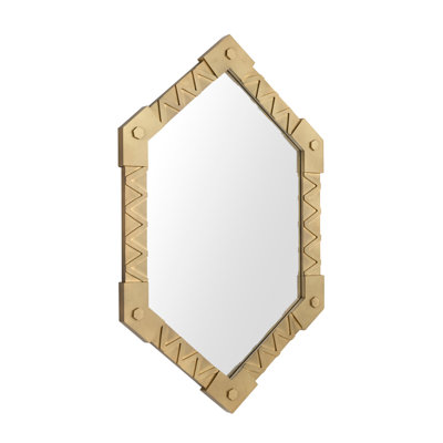 Holt Hexagon Iron Mirror