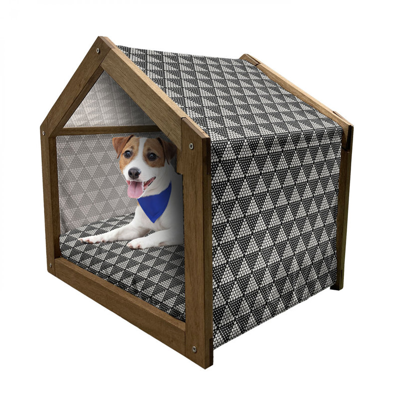 Niche pour chien en bois, H 22,44 po x l 23,62 po x P 17,72 po