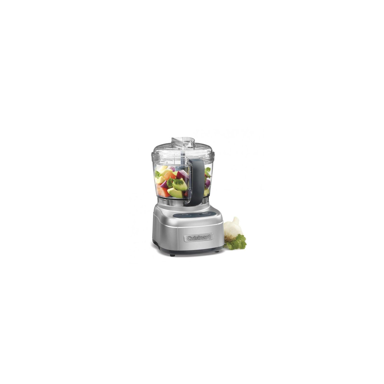 Cuisinart Elemental 4-Cup Chopper/Grinder, Silver