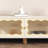 Cream style coffee table TV cabinet combination