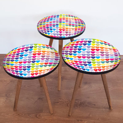 Tables gigognes 3 pieds Barner