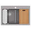 Évier de cuisine à quartz 33 L-98291425