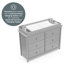Commode double à 6 tiroirs Kenton-41182493
