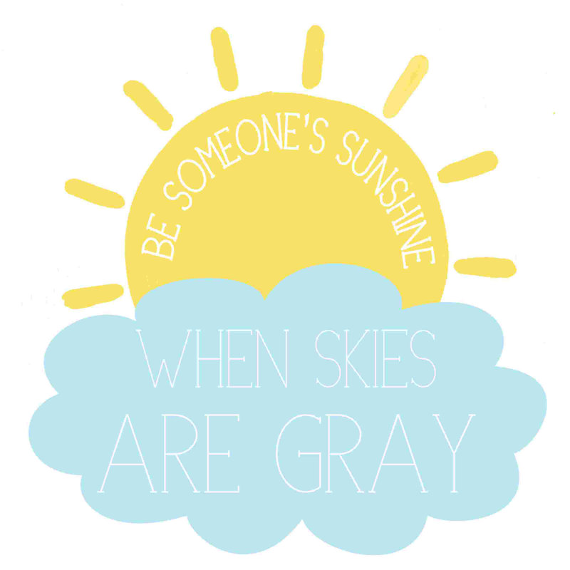 Someones Sunshine, H 12 po x l 12 po