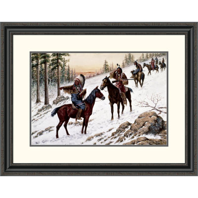 " Indians On The Trail " by John Hauser