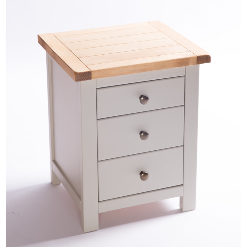 Persephone 45cm W Plywood / Laminate Board Bedside Table