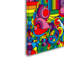 « pop art guitare motif 916 », impression sur toile tendue-31285097