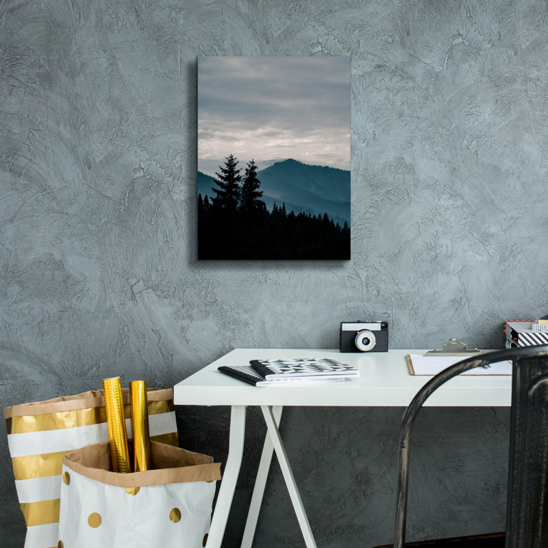 «Blue Mountains Vii» par PhotoINC Studio, H 16 po x l 12 po x P 0,75 po