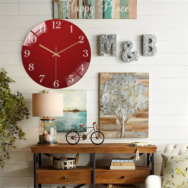 Horloge murale 12 po