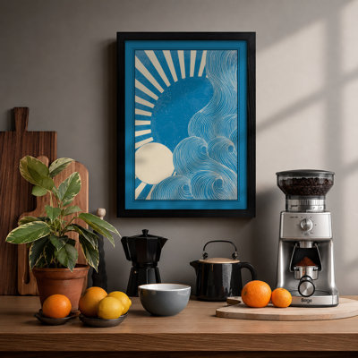 Coastal Rays Japandi - Print
