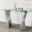 55.12'' Glass Top Console Table-97817527