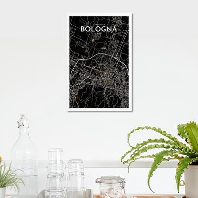 " Bologna Italy City Map "