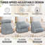Coussin de lecture réglable pour lit et canapé - Coussin de dossier avec housse en velours de cristal amovible-117499018