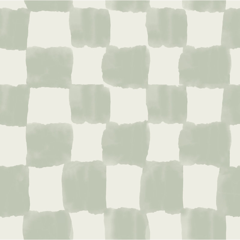 Papier peint adhésif Tess, Vert