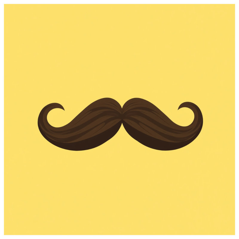 Rideau de douche brun à moustache enroulée très long, L 70 po x H 93 po