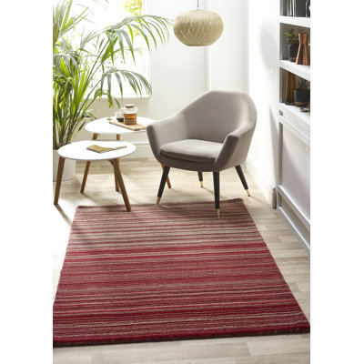 Fine Handwoven Red Rug