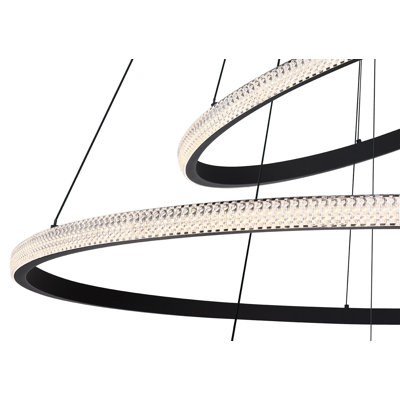 Nottage 3 - Light LED Geometric Pendant
