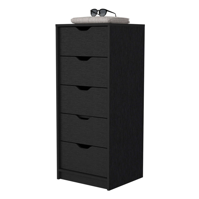Commode 5 tiroirs Wenge, Wenge
