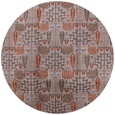 Tapis rouge / gris Southwestern