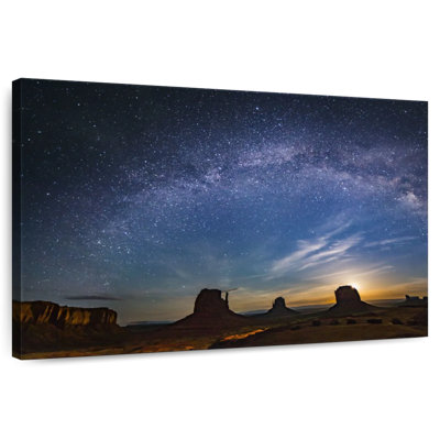 Oberle Monument Valley Milky Way Sunset