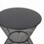 Table d'appoint de patio avec plateau rond en métal et base en métal-116118692